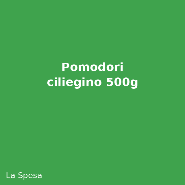 Pomodori ciliegino 500g
