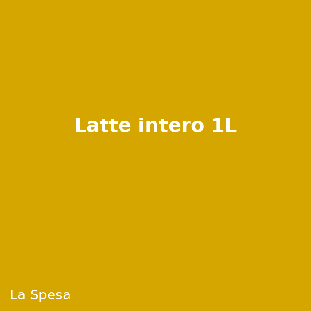Latte intero 1L