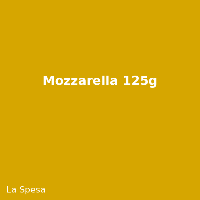 Mozzarella 125g