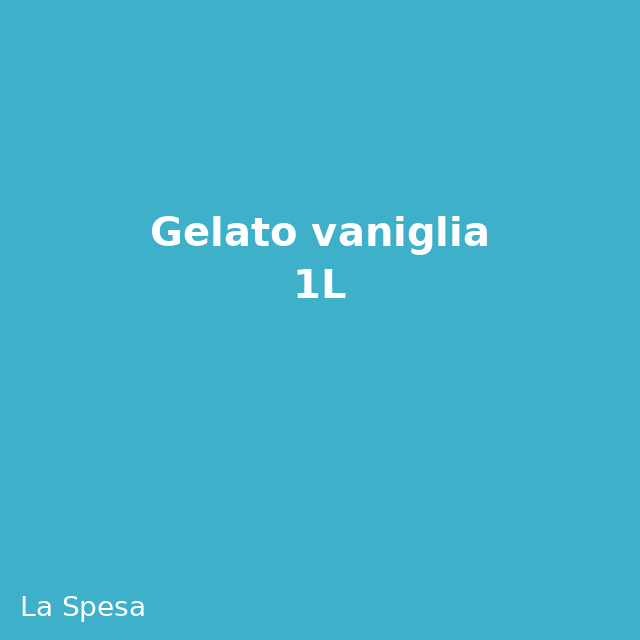 Gelato vaniglia 1L