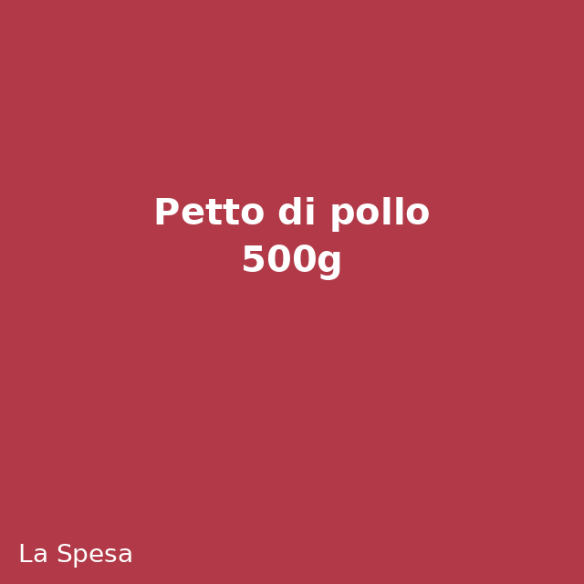 Petto di pollo 500g
