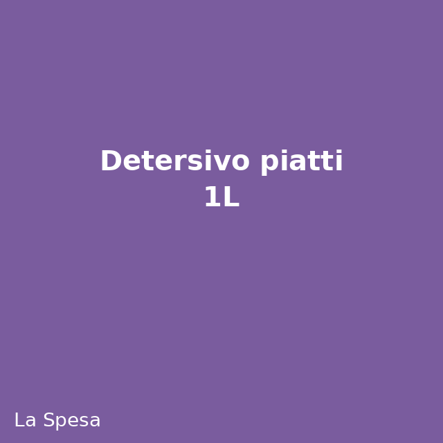 Detersivo piatti 1L