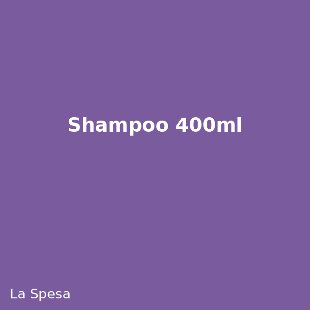 Shampoo 400ml